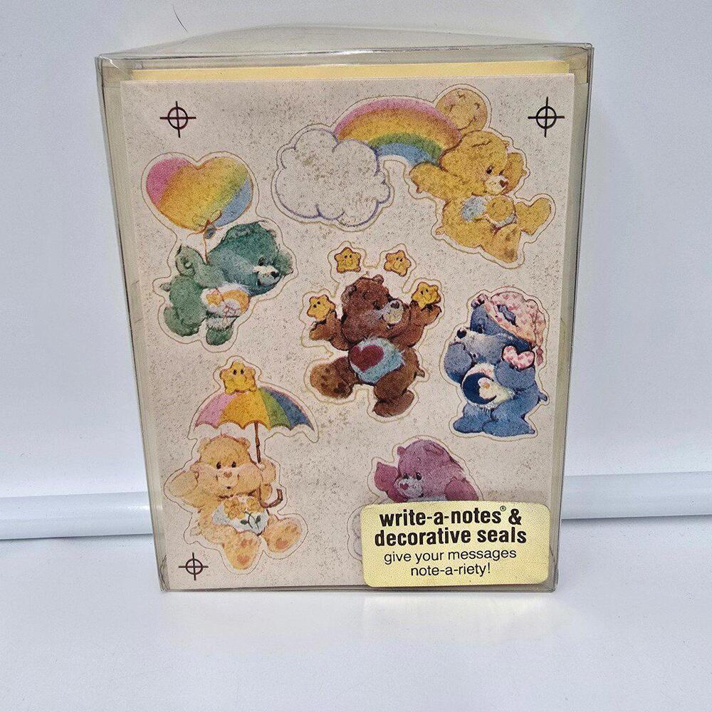 1980's‎ Care Bear Write-a-Notes